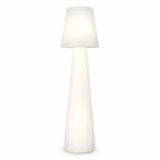Lampa stojąca Grzybek LED 172 cm, IP65, na białym tle