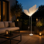 Lampa Podłogowa Dekoracyjna LED Motyl ze Świecącymi Skrzydłami 80 cm